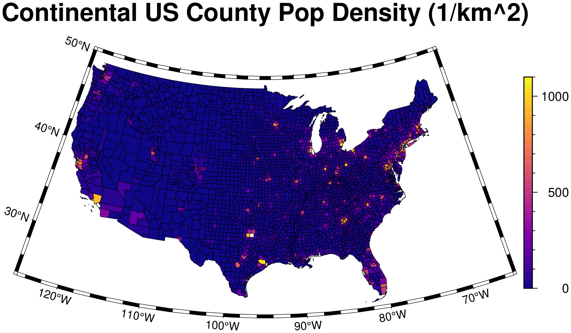 Continental US Density